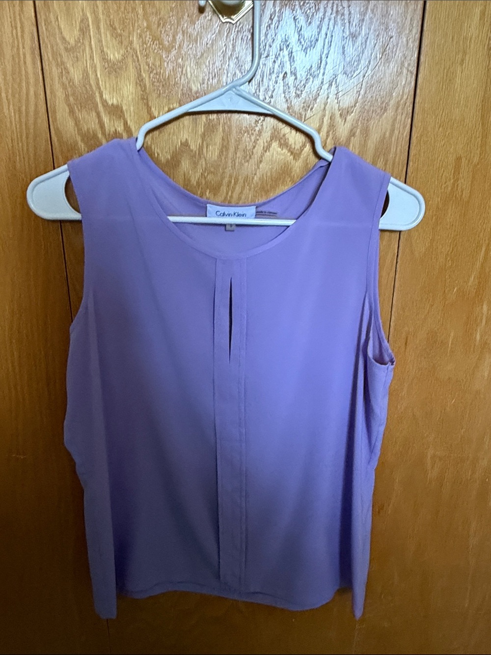Calvin Klein Lavender Sleeveless Camisole Top